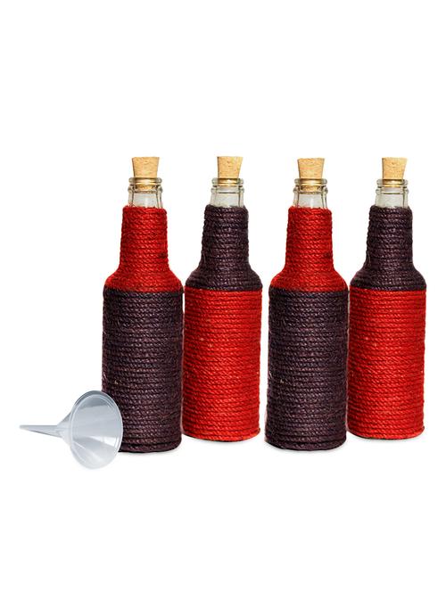 jute dori wrapped mocktail server set - 1000457 - Very Small Image - 1