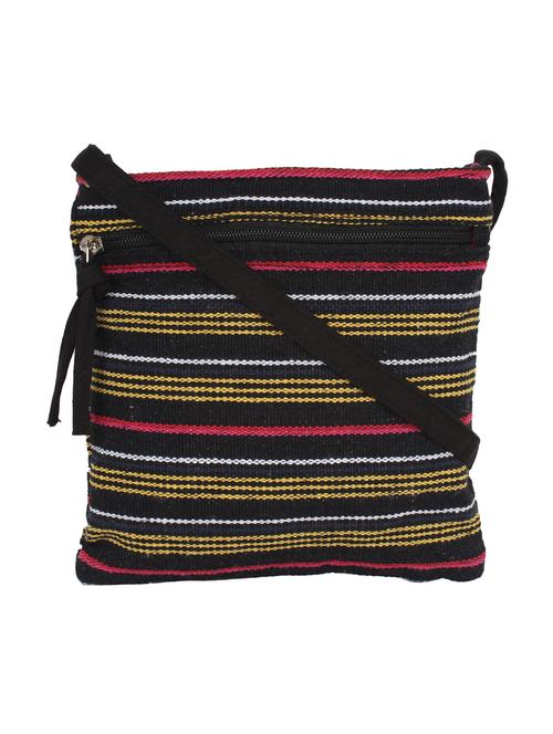 black canvas sling bag - 10008139 - Very Small Image - 1