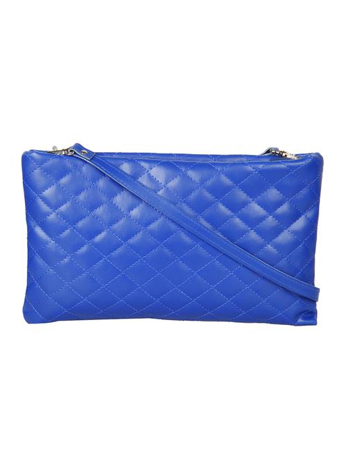 blue leatherette sling bag - 10008161 - Very Small Image - 1