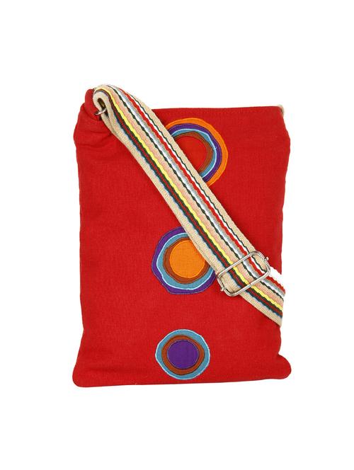red canvas sling bag - 10008176 - Very Small Image - 1