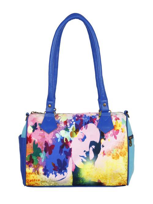 multi-colored canvas handbag - 10008200 - Very Small Image - 1