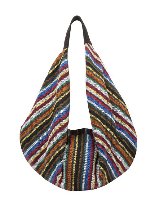 multi-colored canvas handbag - 10008219 - Very Small Image - 1