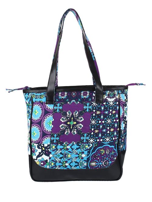 multi-colored canvas handbag - 10008239 - Very Small Image - 1