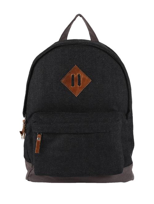 black polycotton backpack - 10008267 - Very Small Image - 1