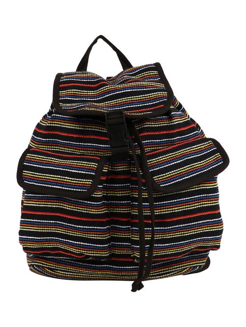 multi-colored cotton backpack - 10008272 - Very Small Image - 1