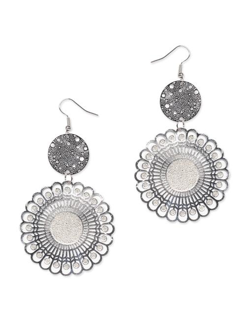 silver metal alloy earring - 10020365 - Very Small Image - 1