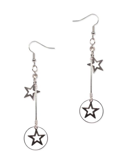 silver metal alloy earring - 10020375 - Very Small Image - 1