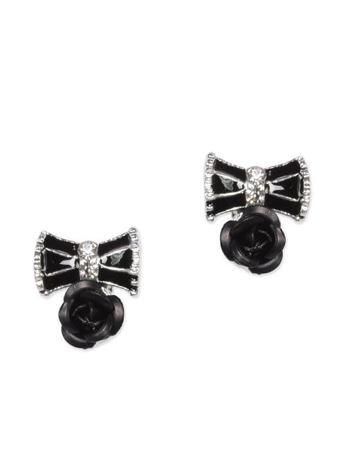 silver metal alloy earring - 10020485 - Very Small Image - 1