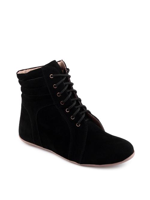 black suede boots - 10034396 - Very Small Image - 1