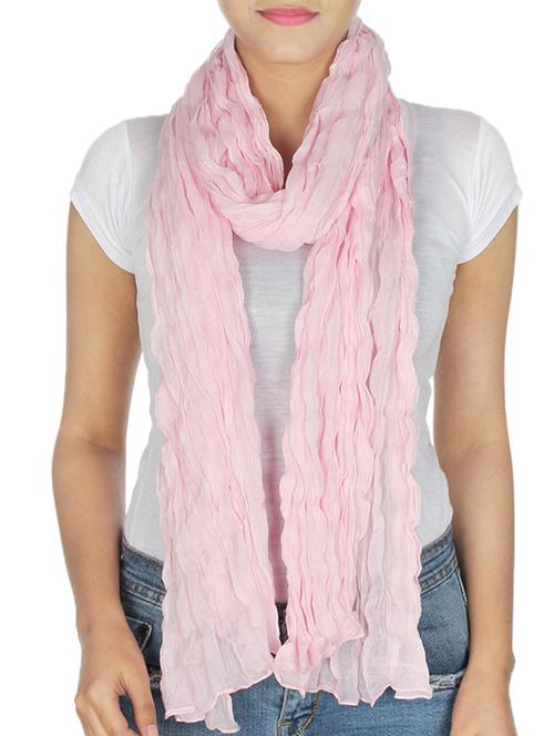 pink cotton scarf - 10038231 - Very Small Image - 1