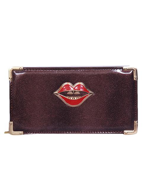 mouse leatherette clutch - 10049930 - Very Small Image - 1