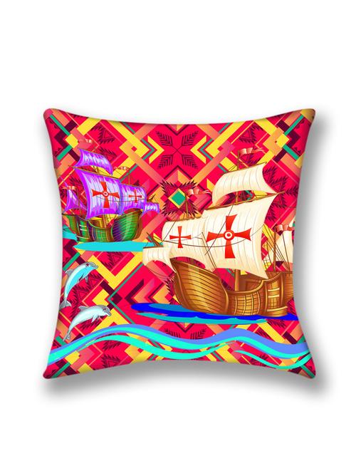 cushion pallete abstract digital printed cushion cover (16x16) - 10059705 - Very Small Image - 1