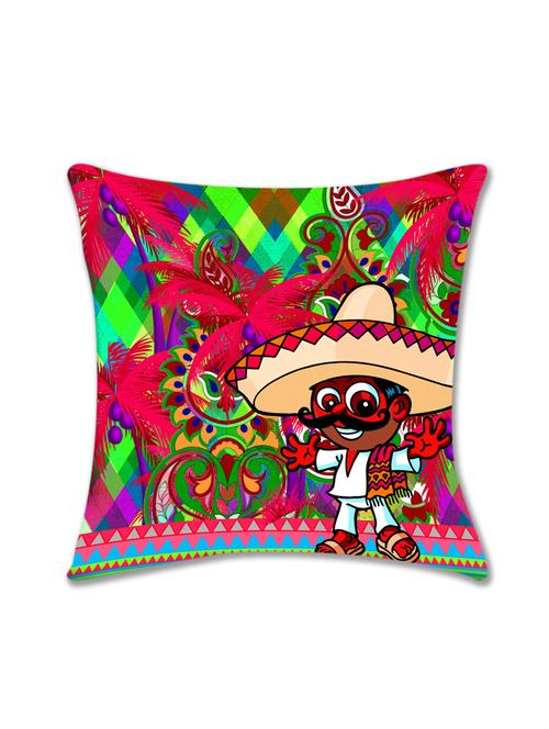 cushion pallete abstract digital printed cushion cover (16x16) - 10059787 - Very Small Image - 1