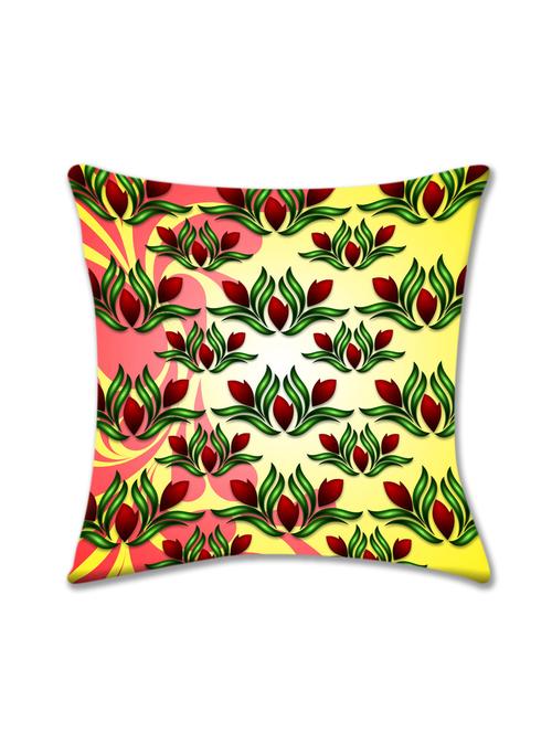 cushion pallete 3d floral cushion cover (16x16) - 10059812 - Very Small Image - 1