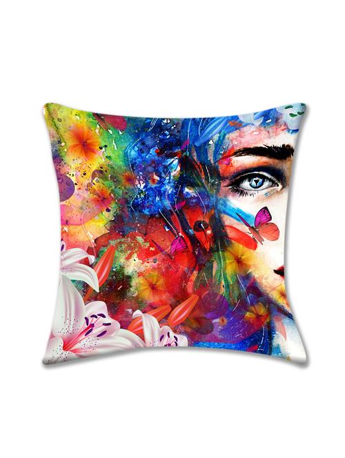 cushion pallete abstract digital printed cushion cover (16x16) - 10059834 - Very Small Image - 1