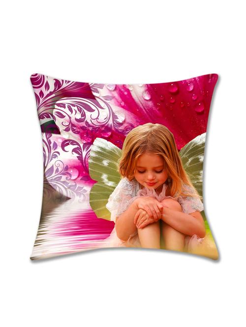 cushion pallete beautiful baby girl cushion cover (16x16) - 10059845 - Very Small Image - 1