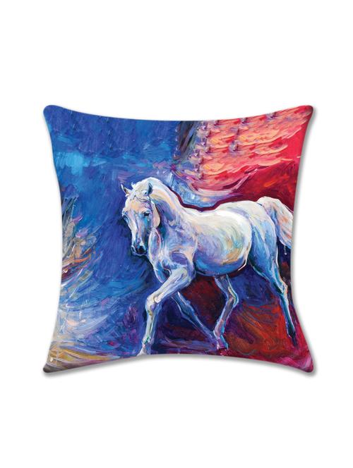 cushion pallete abstract horse cushion cover (16x16) - 10059864 - Very Small Image - 1