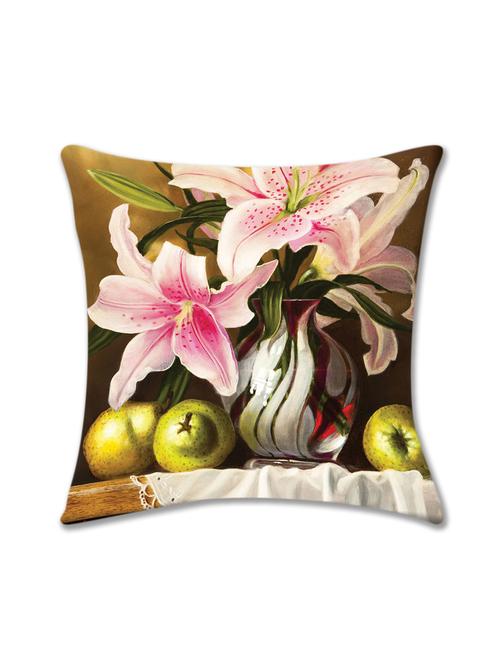 cushion pallete 3d floral cushion cover (16x16) - 10059887 - Very Small Image - 1