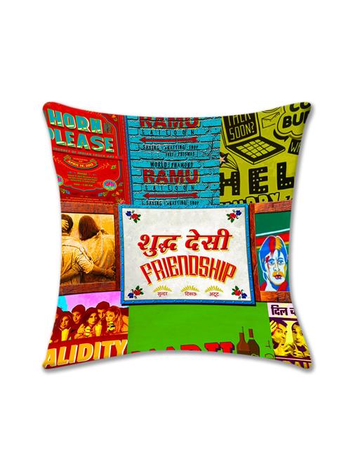 cushion pallete happy friendship day cushion cover (16x16) - 10059916 - Very Small Image - 1