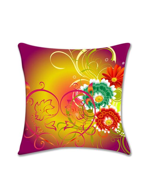 cushion pallete 3d floral cushion cover (16x16) - 10059932 - Very Small Image - 1