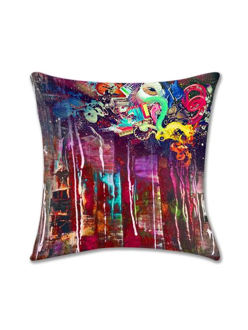cushion pallete abstract digital printed cushion cover (16x16) - 10059954 - Very Small Image - 1