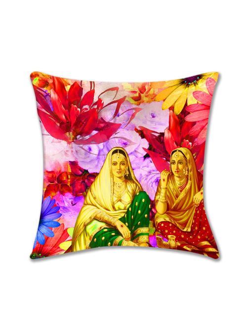 cushion pallete 3d floral cushion cover (16x16) - 10059980 - Very Small Image - 1