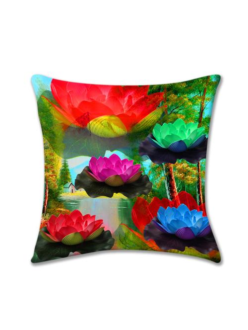 cushion pallete 3d floral cushion cover (16x16) - 10059996 - Very Small Image - 1