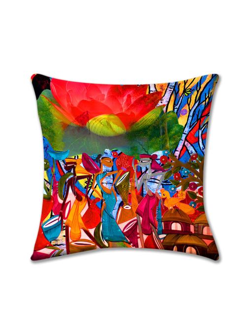cushion pallete 3d abstract cushion cover (16x16) - 10059997 - Very Small Image - 1