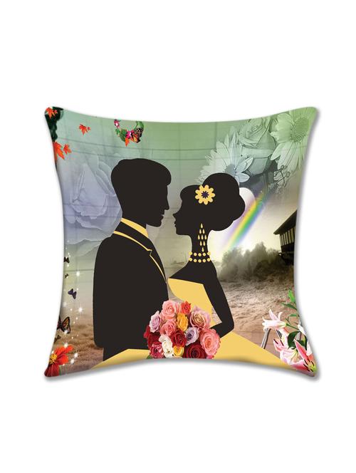 cushion pallete valentine couple cushion cover (16x16) - 10060029 - Very Small Image - 1