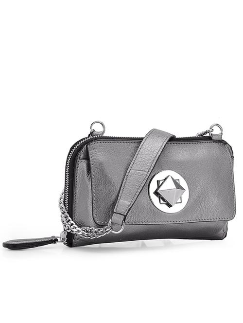 grey leather pouch - 10064917 - Very Small Image - 1