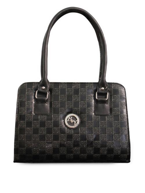black check patterned handbag - 1007948 - Very Small Image - 1