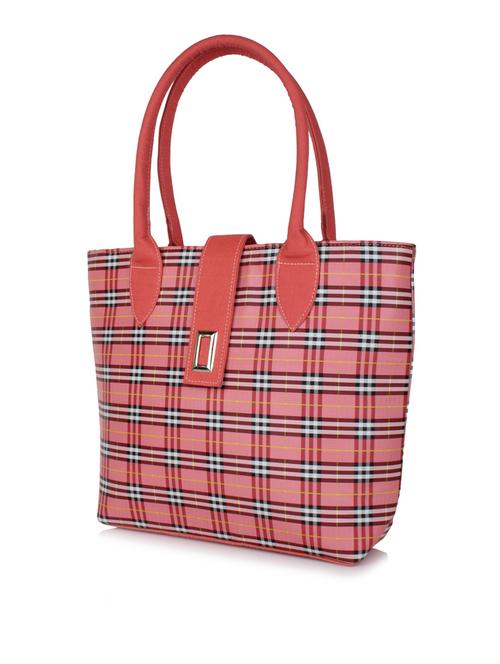 multi colored leatherette handbag - 10080208 - Very Small Image - 1