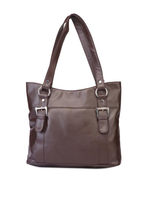 brown leatherette handbag - 1008099 - Very Small Image - 1
