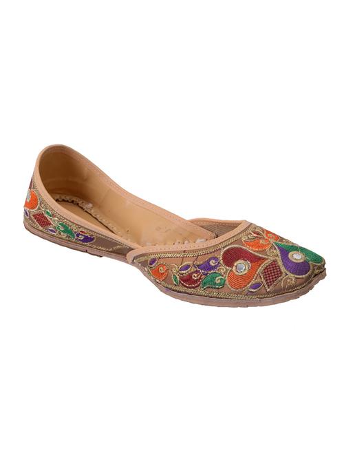 multicolor cotton jutis & mojaris - 10084647 - Very Small Image - 1