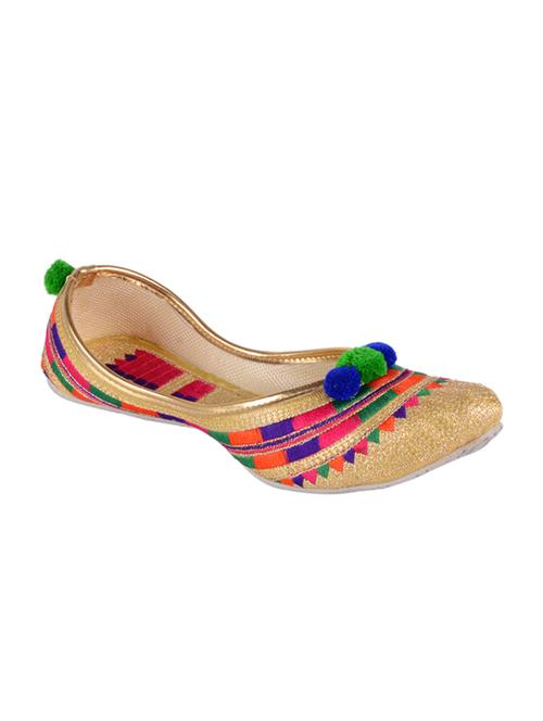 multicolor crepe jutis & mojaris - 10084753 - Very Small Image - 1