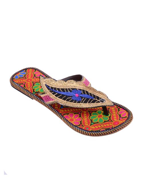 multicolor cotton sandals - 10084782 - Very Small Image - 1