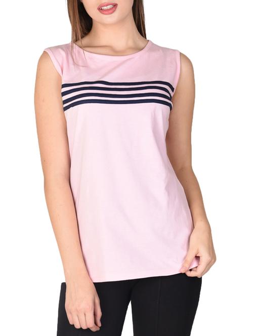 light pink cotton top - 10088522 - Very Small Image - 1