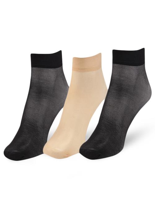 set of 3 multicolored pair of socks - 10102875 - Very Small Image - 1