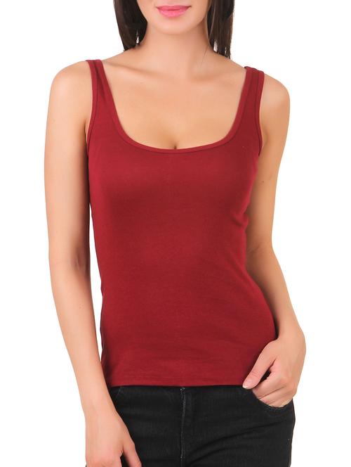 q-rious maroon camisole - 10110094 - Very Small Image - 1