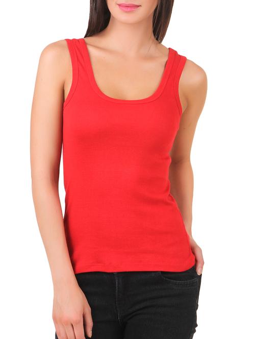 q-rious red camisole - 10110099 - Very Small Image - 1