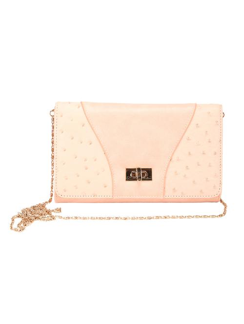 pink leatherette clutch - 10112960 - Very Small Image - 1