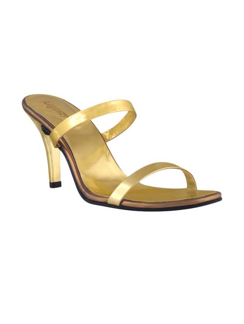legsway gold leatherette slip-on - 10117780 - Very Small Image - 1