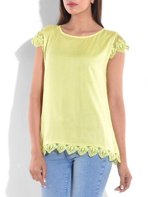 lime yellow top - 10123176 - Very Small Image - 1