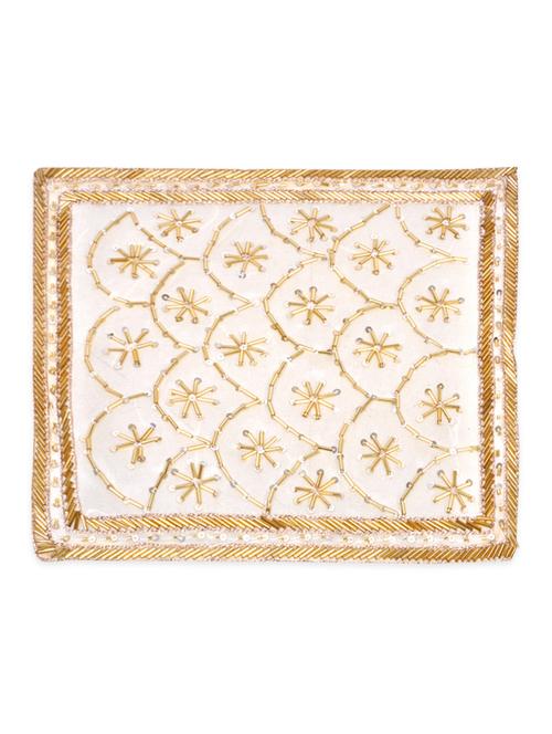 gold sequined table napkin set (6pcs) - 1013388 - Very Small Image - 1
