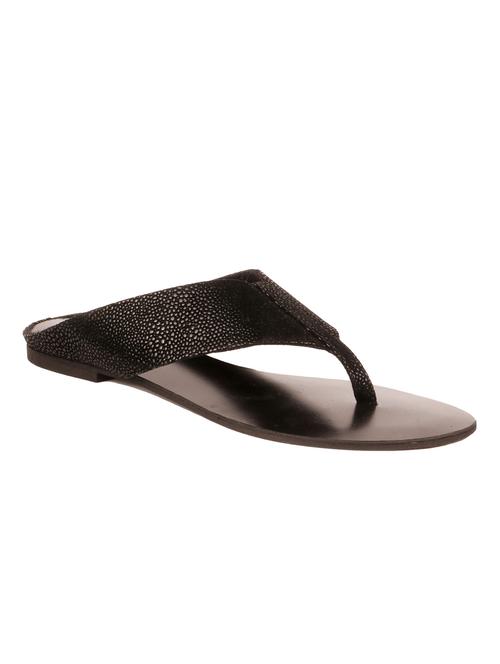 black leatherette sandal - 10148039 - Very Small Image - 1