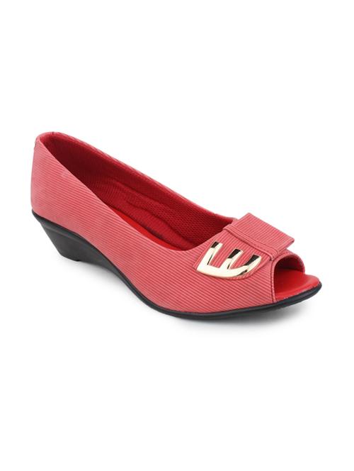 hansx pink women wedges - 10156597 - Very Small Image - 1