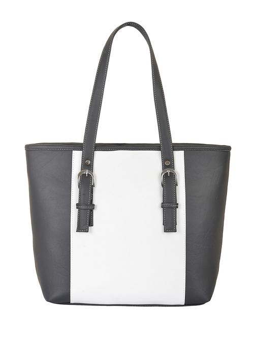 multi leatherette color block handbag - 10161967 - Very Small Image - 1