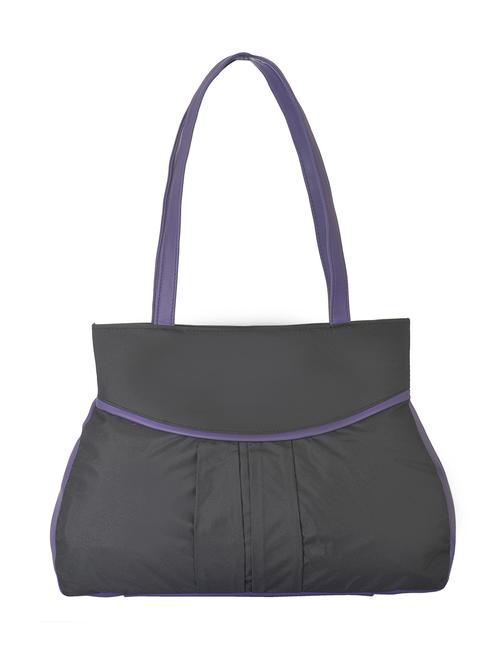 black leatherette handbag - 10161991 - Very Small Image - 1