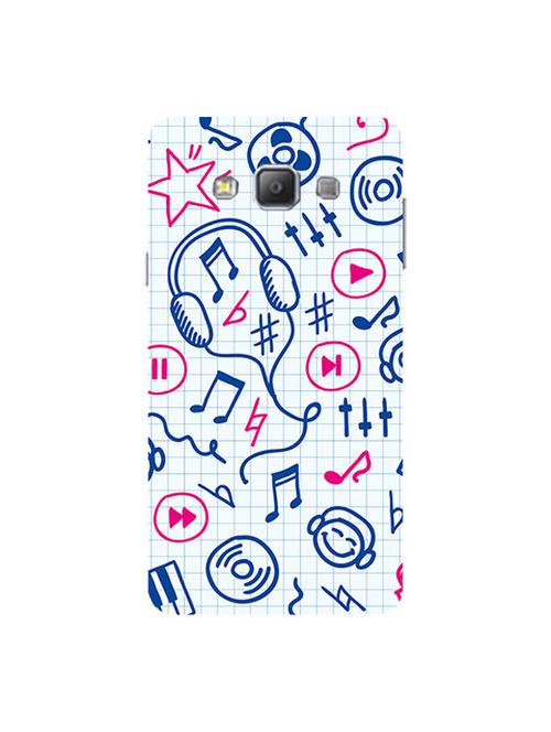 edesignhub designer silicone back cover for samsung galaxy a7 sm-a700 - 10199055 - Very Small Image - 1