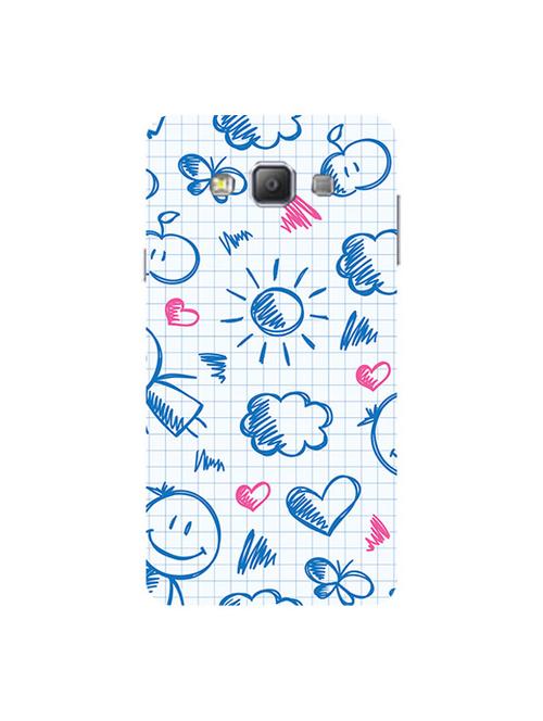 edesignhub designer silicone back cover for samsung galaxy a7 sm-a700 - 10199065 - Very Small Image - 1